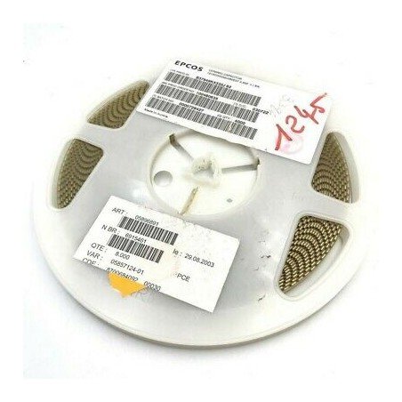 3300PF 3.3NF 50V 5% SMD/SMT CERAMIC CAPACITOR B37949K5332J EPCOS QTY:100