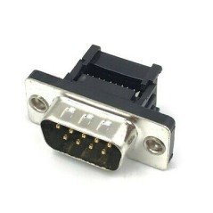 9PIN 9P RS-232 MALE CONNECTOR PCB MOUNT QTY:2
