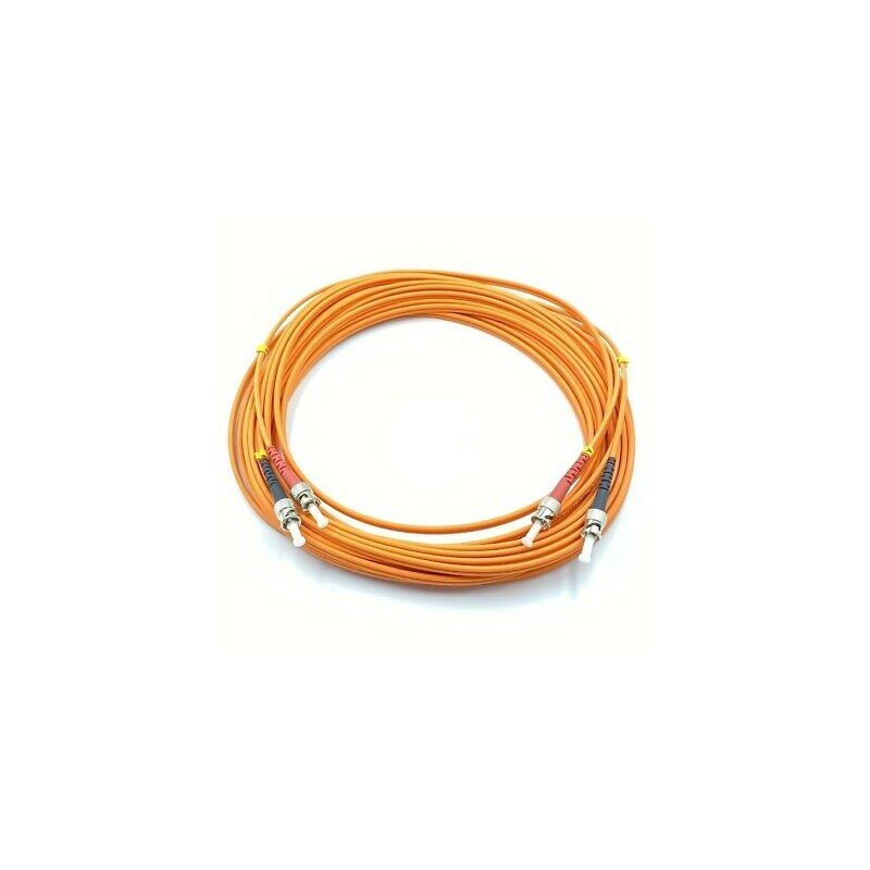 ST-ST DUPLEX PATCH CORD FIBER OPTIC CABLE COMPEL L:10M