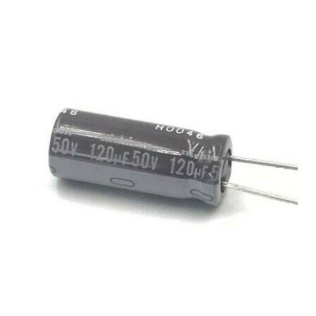 120UF 50V RADIAL CAPACITOR MATSUSHITA