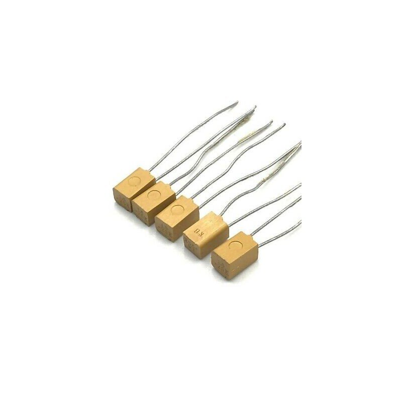 1.5UF 25V RADIAL TANTALUM CAPACITOR QTY:5