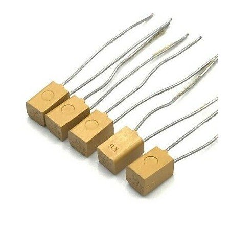1.5UF 25V RADIAL TANTALUM CAPACITOR QTY:5