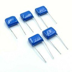 0.47UF 470NF 100V 10% NON INDUCTIVE POLUPROPYLENE FILM CAPACITORS QTY:5