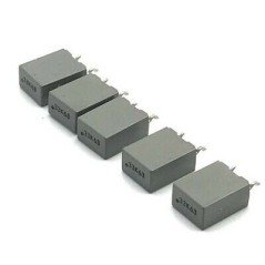 0.33UF 330NF 63V RADIAL FILM CAPACITOR QTY:5
