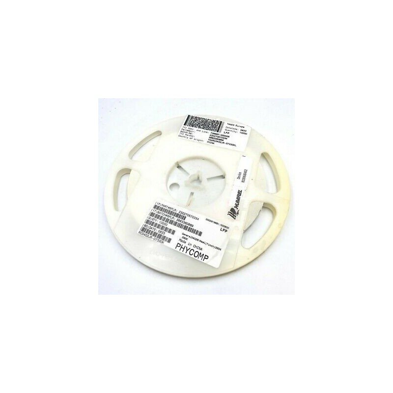 330KOHM 330K 1% 62.5MW SMD/SMT RESISTOR RC0402FR-07330K YAGEO QTY:100