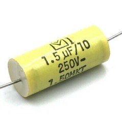 1.5UF 250V 10% MKT FILM CAPACITOR HI END 28X13mm