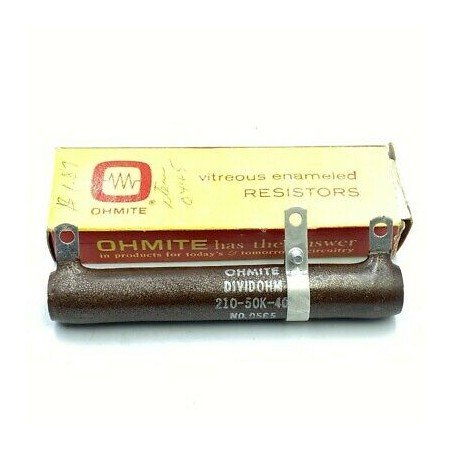 100R 100OHM 50W VARIABLE RESISTOR 210-50K-40 OHMITE