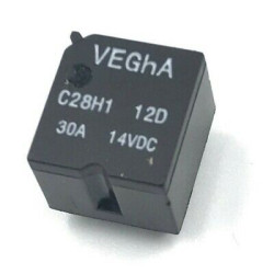 30A 14VDC RELAY SPST NORMALY OPEN 12V C28-H1-12D VEGHA