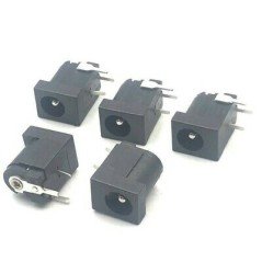 POWER JACK SOCKET INPUT INLET CONNECTOR 6mm QTY:5