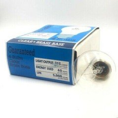 GUARANTEED 40W 130V 315 LUMENS 5000H BULB LAMP QTY:2