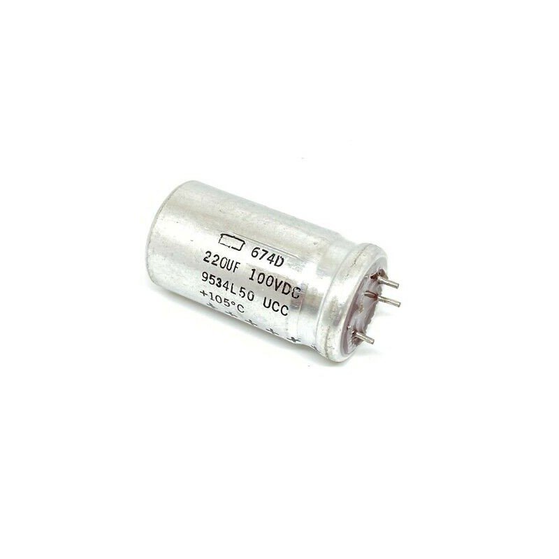 220UF 100V 105C ELECTROLYTIC CAPACITOR 674D 9534L50UCC