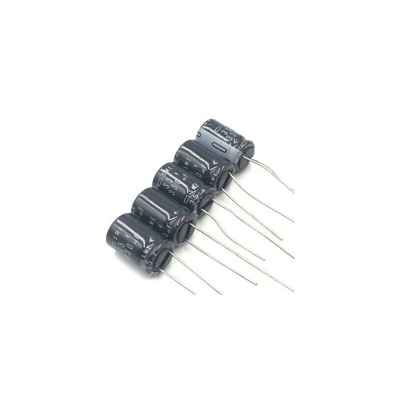 330UF 35V RADIAL ELECTROLYTIC CAPACITOR SME NIPPON QTY:5