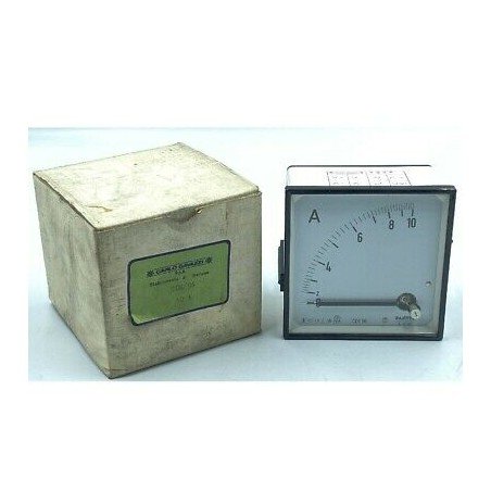 0-10A PANEL METER CDE96 AMPERE METER AMMETER 9.5X9.5X6 PANTEC