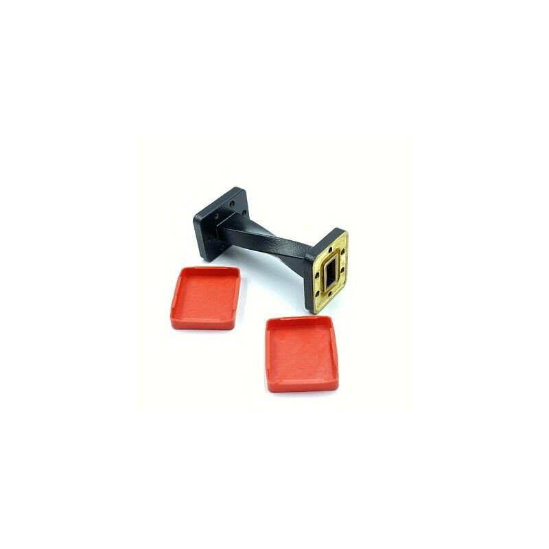 Waveguide Section Fixed Twist WR75 WR-75 90DEGREE UDR PDR 10CM