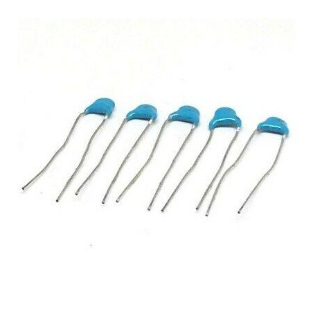 100pF 1kV CERAMIC DISC CAPACITOR DEAA1X3A101JN2A MURATA QTY:5