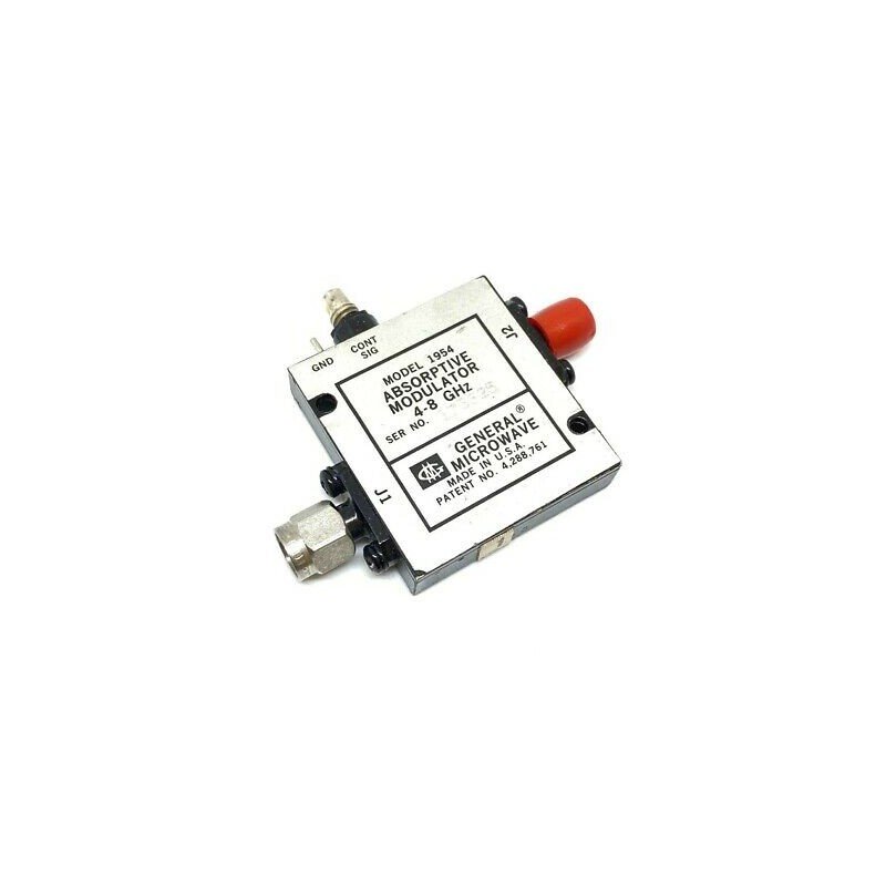 4-8GHZ ABSORPTIVE MODULATOR OPT10/64 1954 GENERAL MICROWAVE