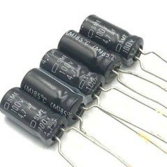 4.7UF 4700NF 100V RADIAL ELECTROLYTIC CAPACITOR SME NIPPON QTY:5