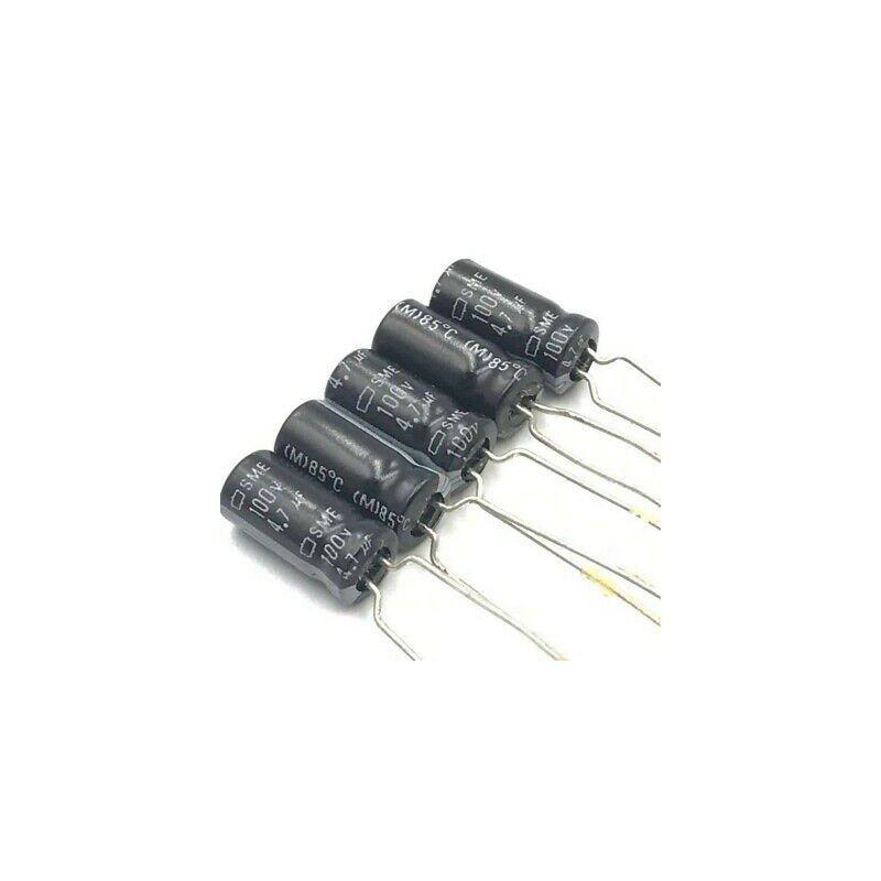 4.7UF 4700NF 100V RADIAL ELECTROLYTIC CAPACITOR SME NIPPON QTY:5