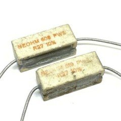 R27 0.27OHM 5W 10% HIGH QUALITY RESISTOR AXIAL NE OHM QTY:2