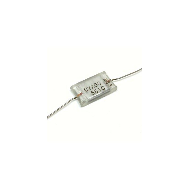 560PF 561 300V CY20C GLASS CAPACITOR AUDIO CORNING
