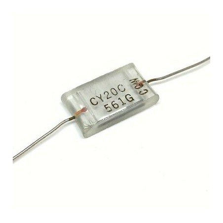 560PF 561 300V CY20C GLASS CAPACITOR AUDIO CORNING