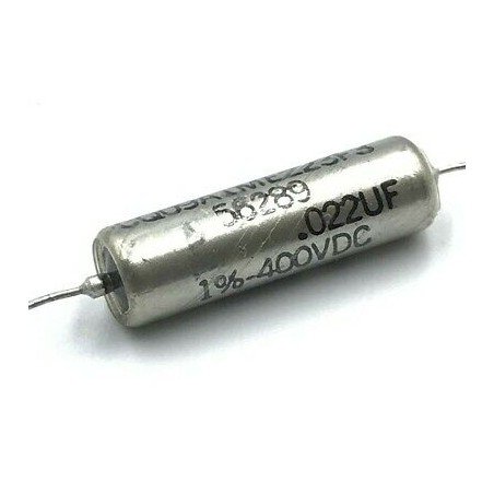 0.022UF 400V 1% METALIZED CQO9A1ME223F3 PRECISION CAPACITOR 29X8mm