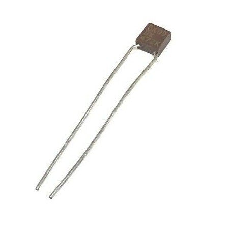 4.7nF 4700pF 100V CERAMIC RADIAL CAPACITOR KEMET