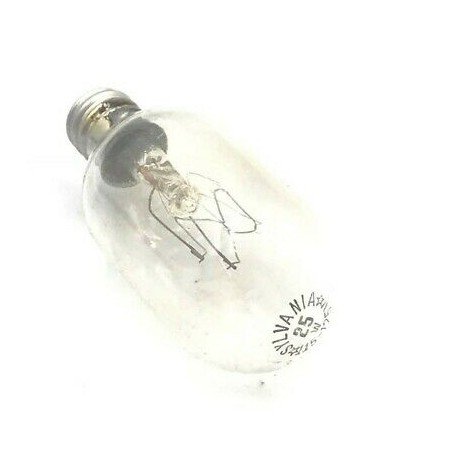 SYLVANIA 115-125V 25W MINIATURE LAMP BULB T-8 E12 BASE