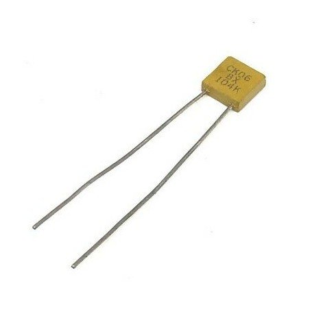 100nF 10000pF 100V CERAMIC RADIAL CAPACITOR KEMET