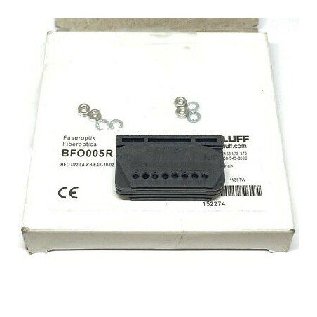 FIBER OPTIC SENSOR BFO005R BFO-D22-LA-RB-EAK-10-02 BALLUFF
