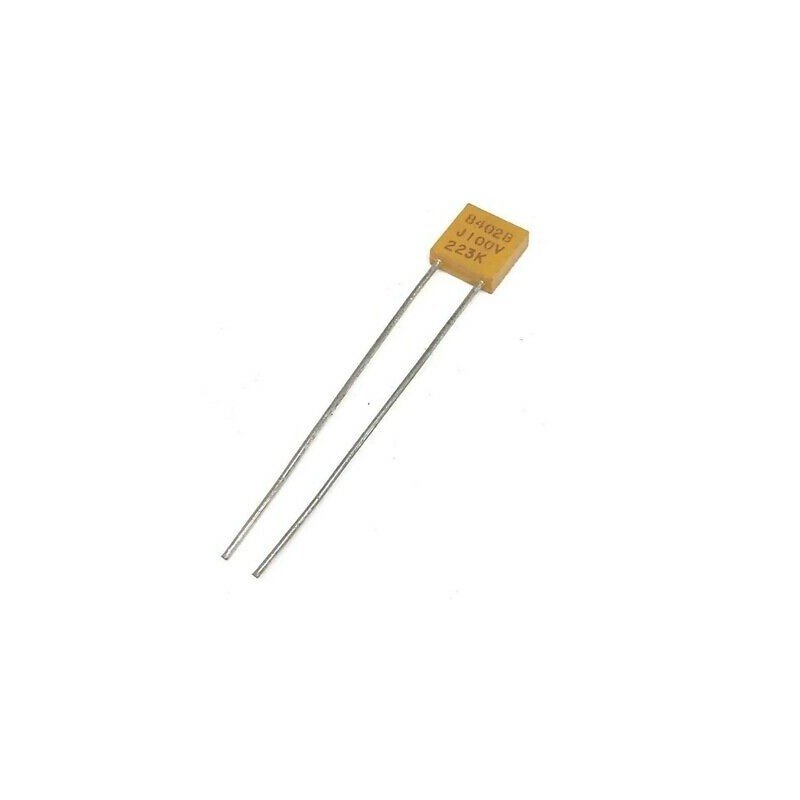 22nF 22000pF 100V CERAMIC RADIAL CAPACITOR KEMET