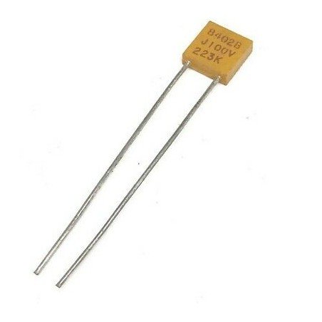 22nF 22000pF 100V CERAMIC RADIAL CAPACITOR KEMET