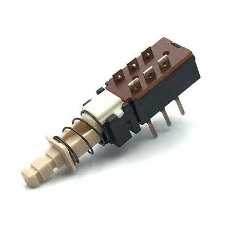 DPDT 2 POLE MOMNETARY PUSH BUTTON SWITCH PCB