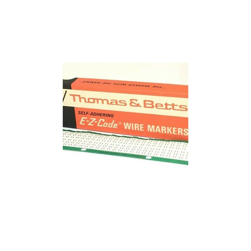 THOMAS & BETTS WIRE MARKERS WC11S NO 11 QTY:15