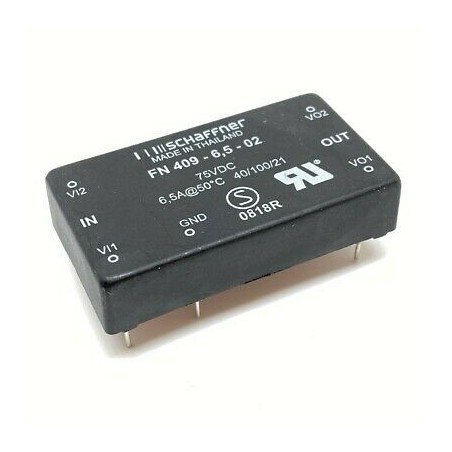 6.5A POWER LINE FILTER FN409-6.5-02 SCHAFFNER