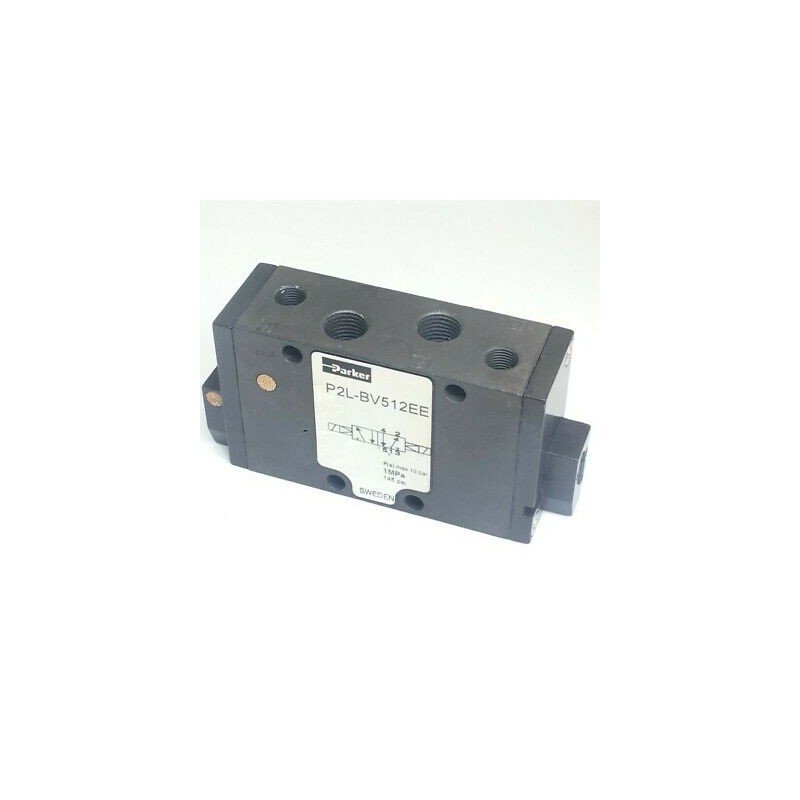 P2LBV512EE NEW PARKER PNEUMATIC 5/2 SOLENOID VALVE 24VDC
