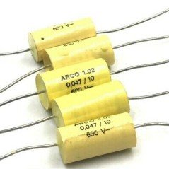 0.047UF 47NF 630V AXIAL POLYPROPYLENE CAPACITOR ARCOTRONICS QTY:5