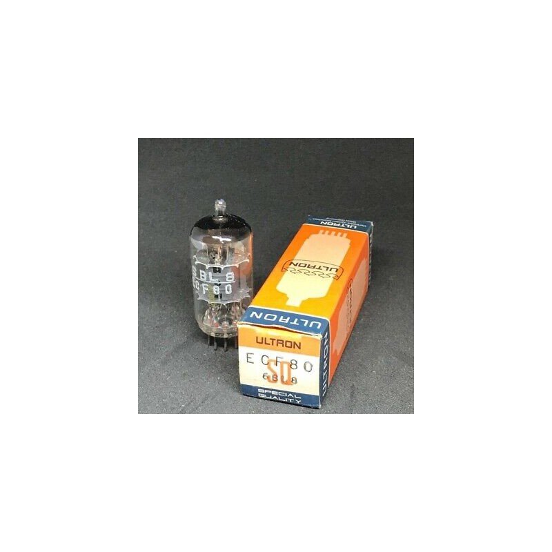 ECF80 ELECTRON VACUUM TUBE VALVE ULTRON