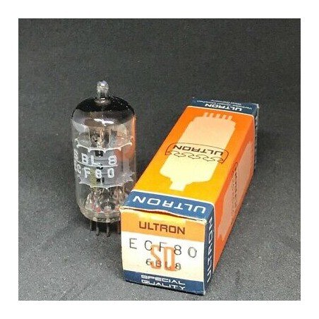 ECF80 ELECTRON VACUUM TUBE VALVE ULTRON