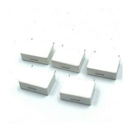 2.2UF 160V RADIAL CERAMIC FILM CAPACITOR QTY:5