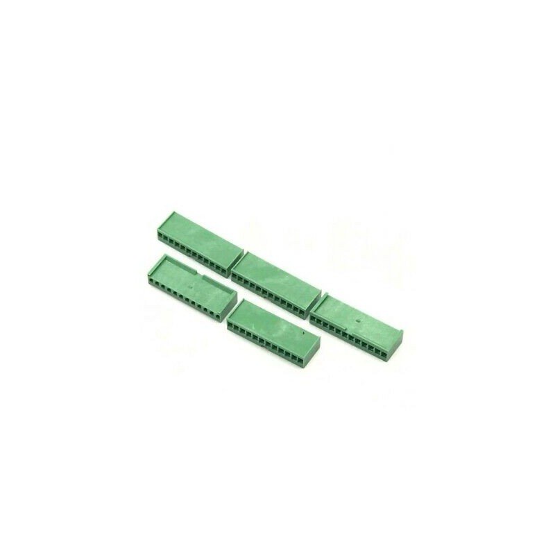0-0280595-0 AMP MODU SINGLE ROW 12PIN FEMALE CONNECTOR QTY:5