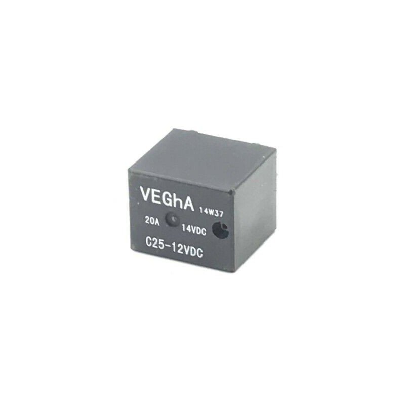 VEGHA C25  20A 24V COIL 12VDC SPDT RELAY VEGHA