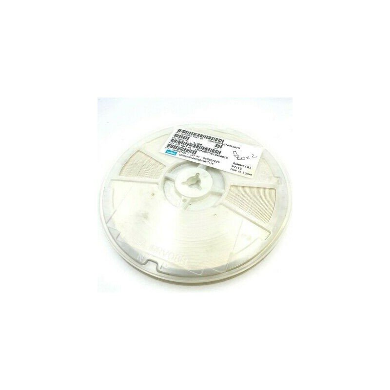 0.1UF 100NF 25V 10% SMD/SMT CERAMIC CAPACITOR GRM188R71E104KA01D MURATA QTY:50