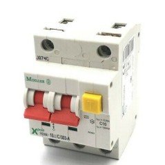 10A 230VAC 2POLES CIRCUIT BREAKER PKNM-10/2/C/003-A EATON MOELLER