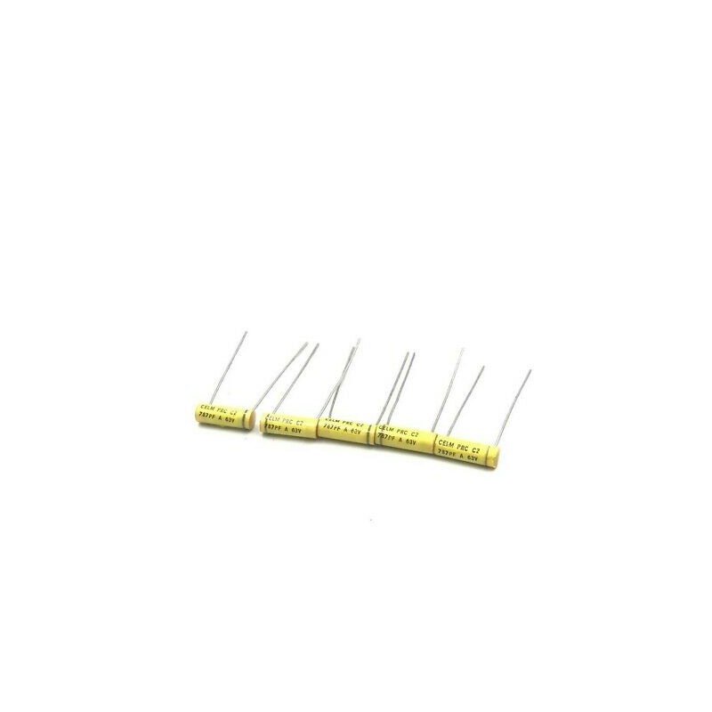 787PF 0.787NF 63V RADIAL CAPACITOR QTY:5