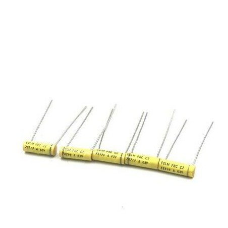 787PF 0.787NF 63V RADIAL CAPACITOR QTY:5