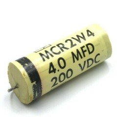 4UF 200V CAPACITOR MCR2W4 CDE (CORNELL)