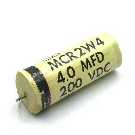 4UF 200V CAPACITOR MCR2W4 CDE (CORNELL)