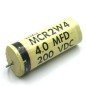 4UF 200V CAPACITOR MCR2W4 CDE (CORNELL)
