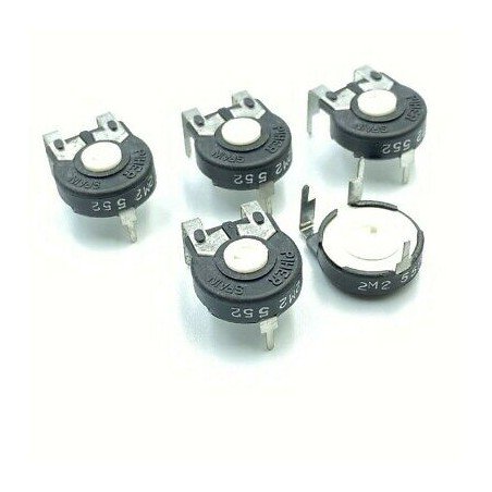 2M2 2.2MOHM VARIABLE RESISTOR POTENTIOMETER PT10L PIHER QTY:5